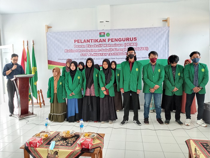 Pelantikan pengurus DEMA 2021-2022