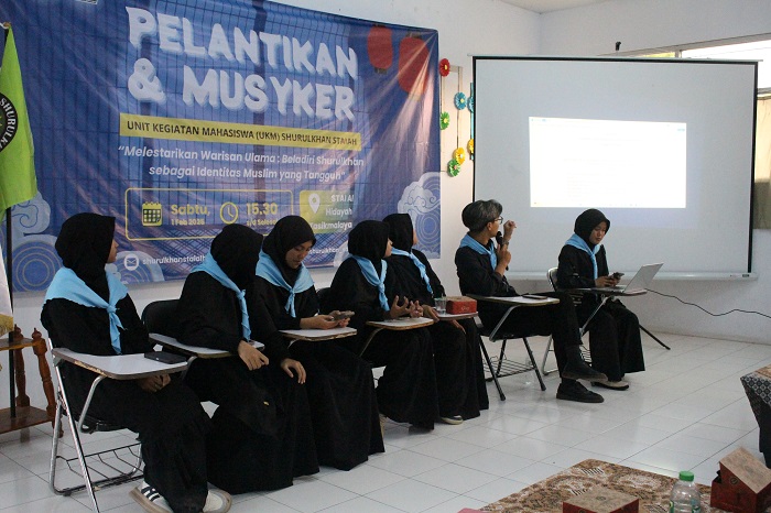 Pelantikan dan Musyawarah Kerja UKM Shurulkhan STAI Al Hidayah Tasikmalaya Periode 2025-2026