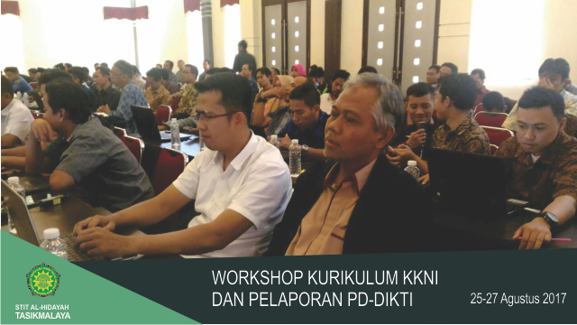 Workshop KKNI dan pelaporan PD-DIKTI