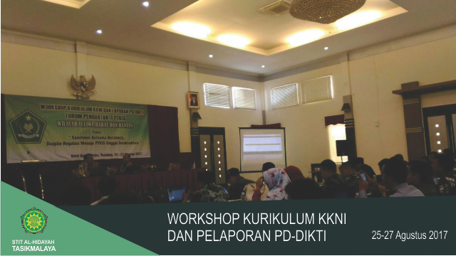 Workshop Kurikulum KKNI dan Pelaporan PD-DIKTI